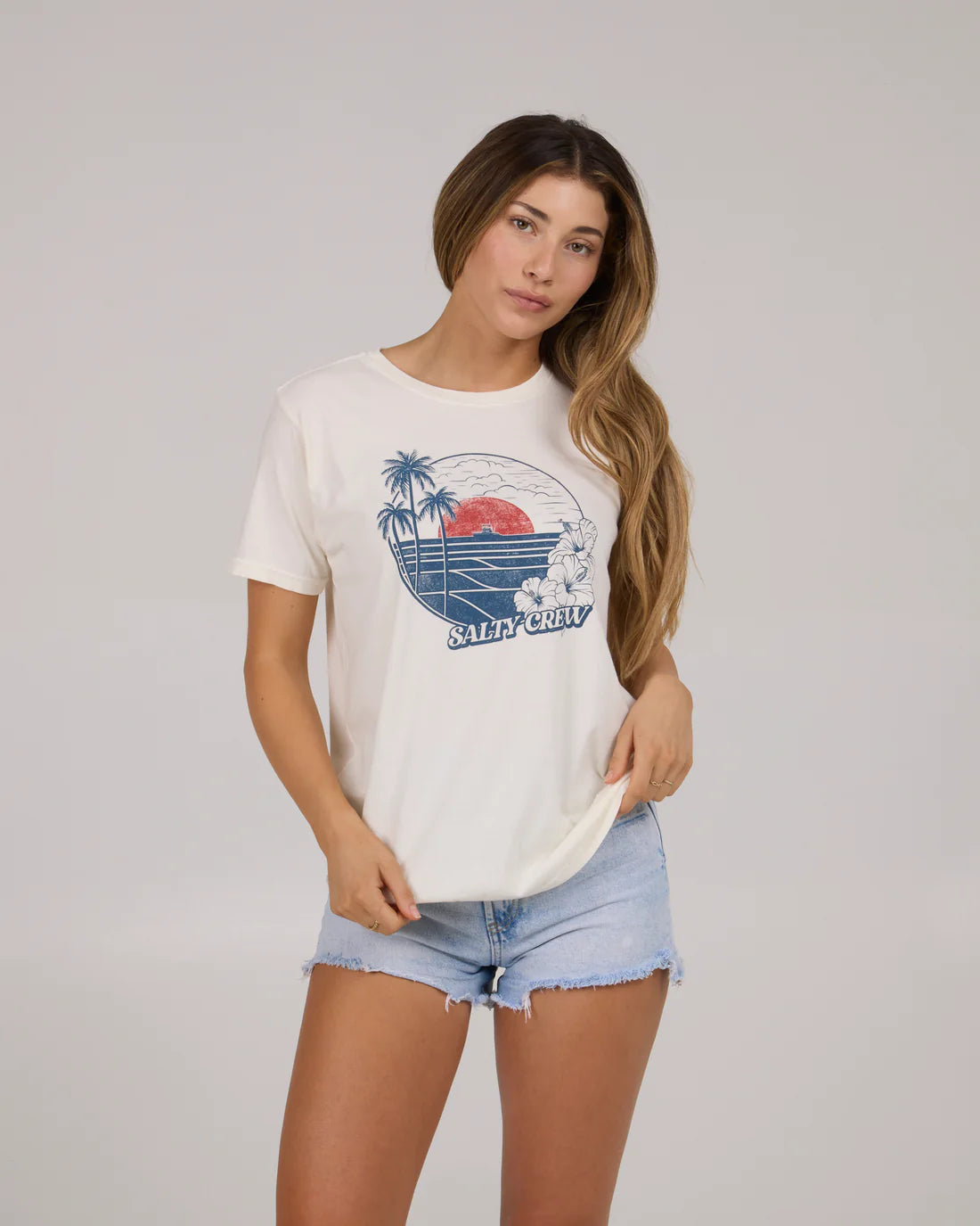 BEACH SCENE BOYFRIEND TEE