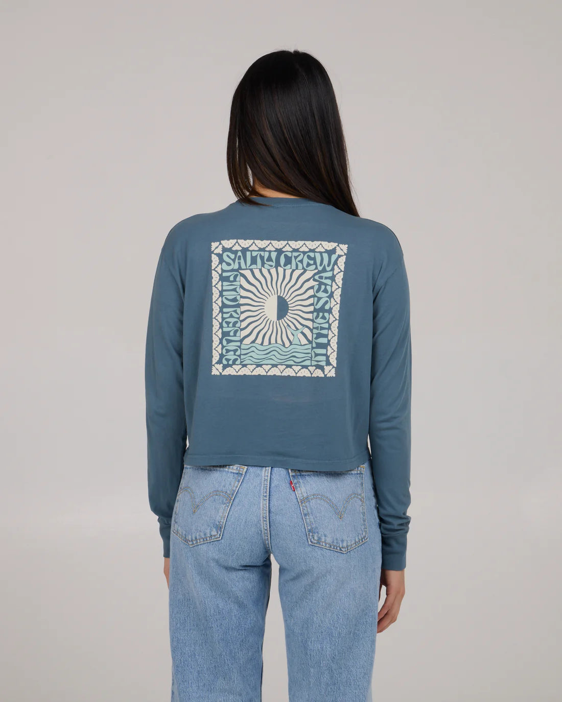 OPTIC SEA L/S CROP