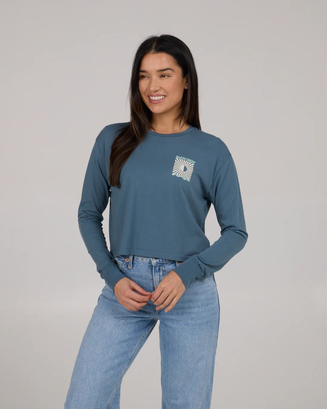 OPTIC SEA L/S CROP