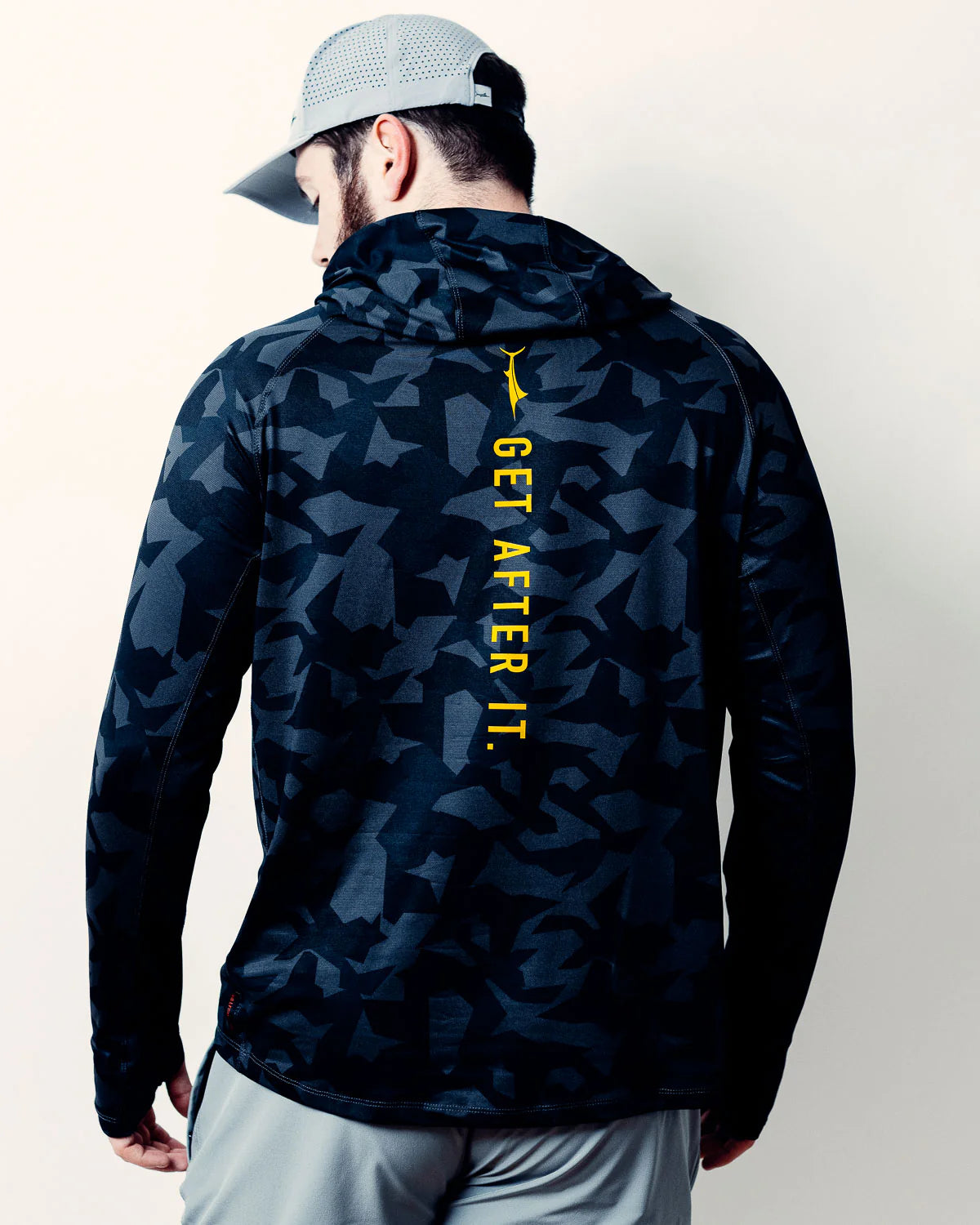 GET AFTER IT HOODED LONG SLEEVE