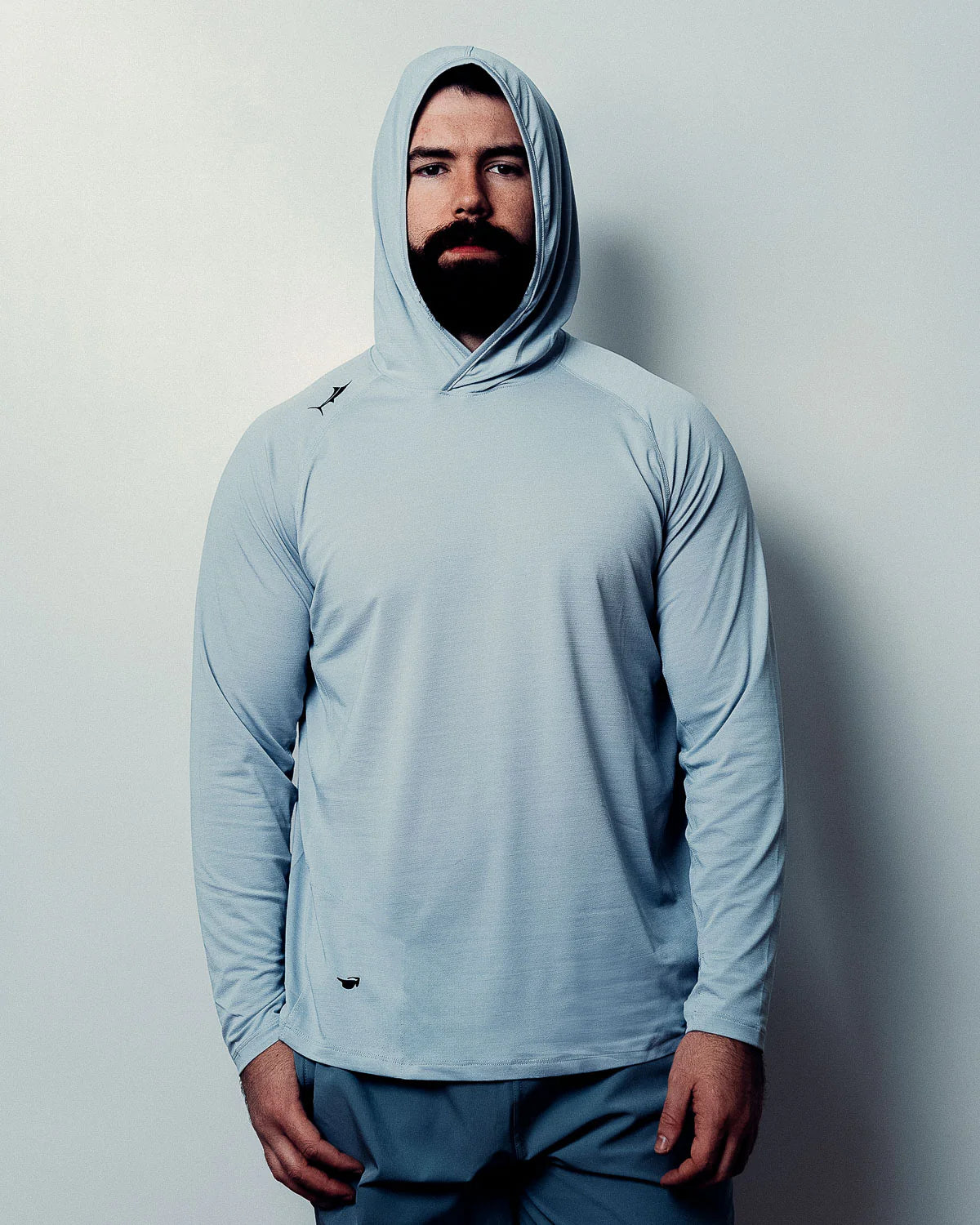 TUNA SILHOUETTE HOODED LONG SLEEVE