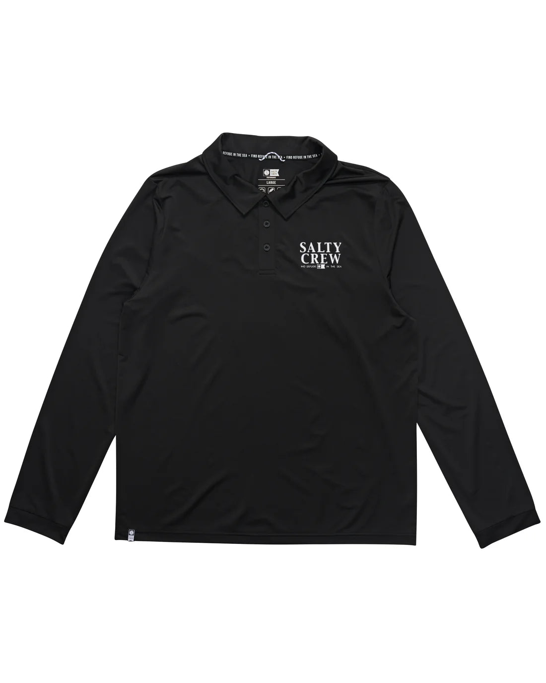 YELLOWFIN POLO LS SUNSHIRT