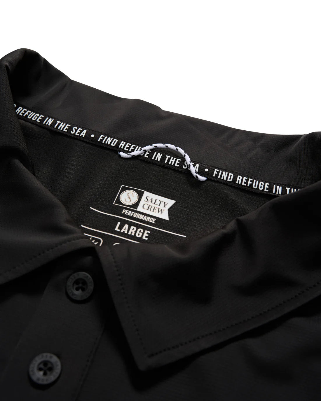 YELLOWFIN POLO LS SUNSHIRT