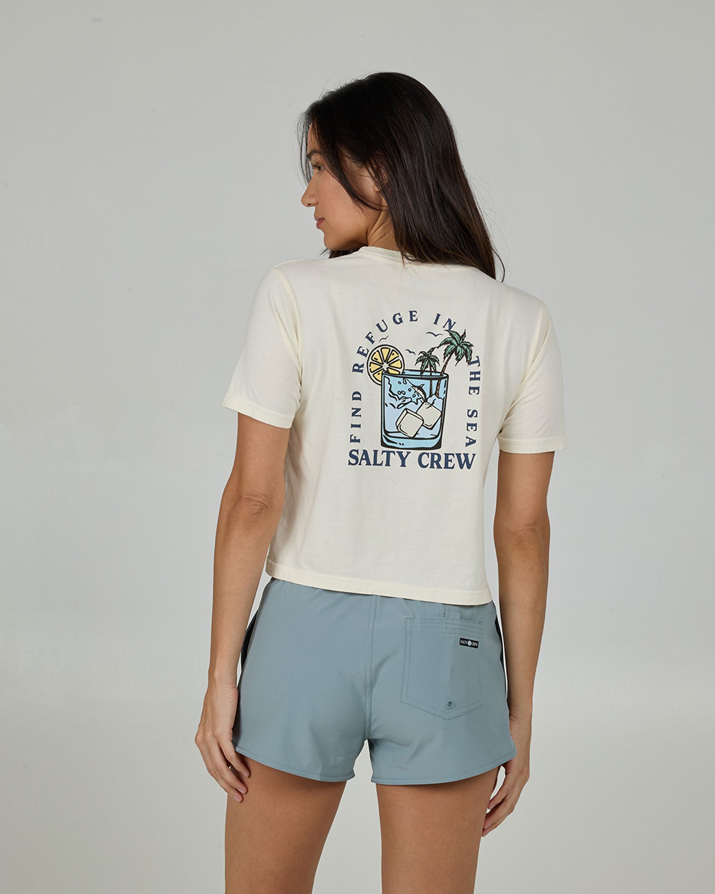OCEAN SPRAY CROP TEE