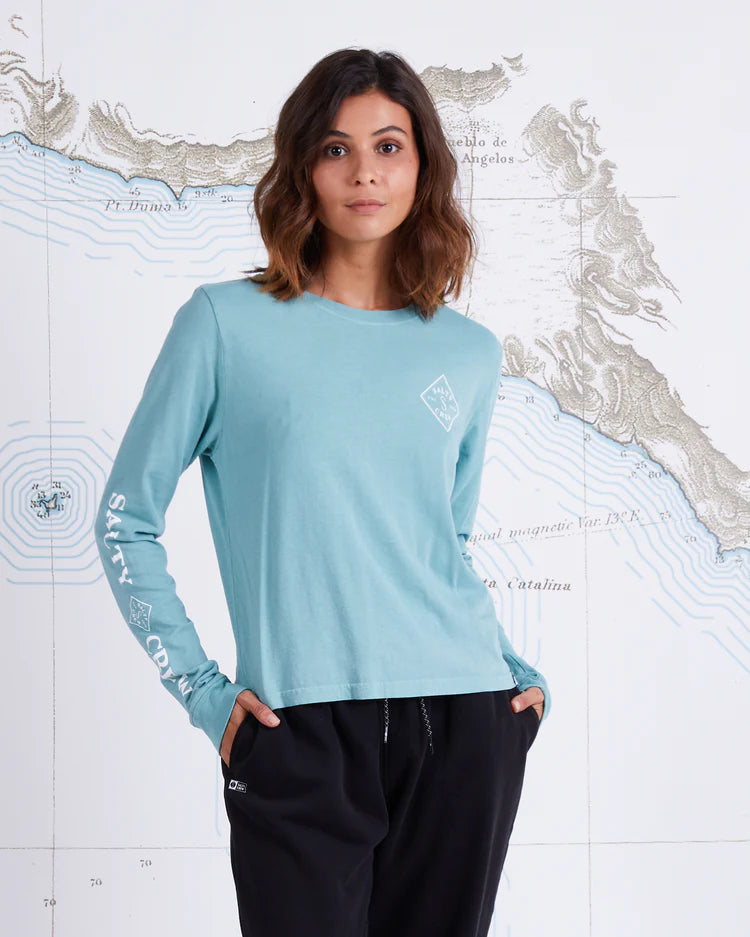 TIPPET LONG SLEEVE SKIMMER TEE