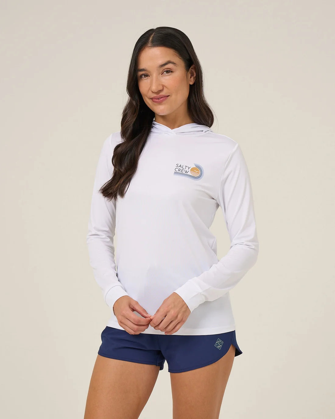 OMBRE WAVE HOOD SUNSHIRT