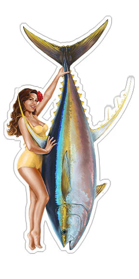 MARLA & YELLOWFIN PINUP