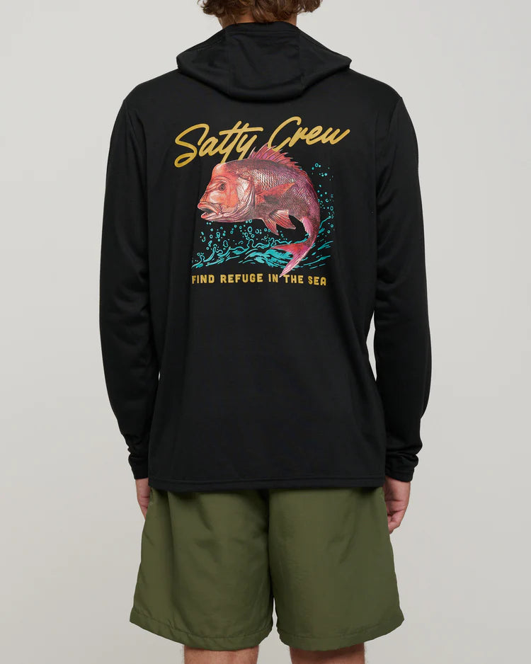 SNAPPER HOOD SUNSHIRT