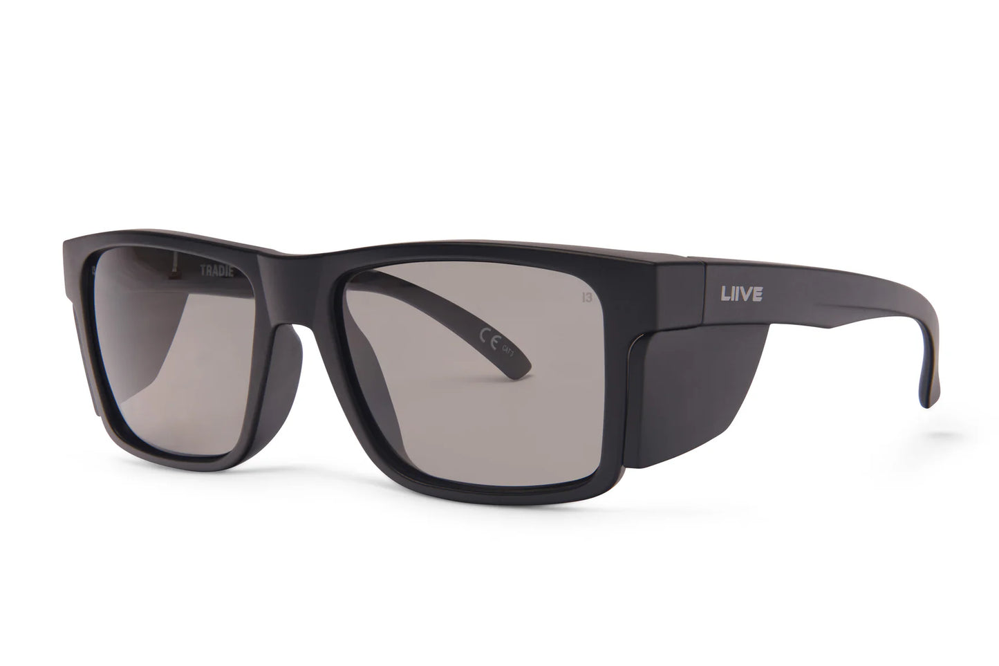 Z TRADIE X SAFETY - POLARISED MATT BLACK BLACK BLINKER