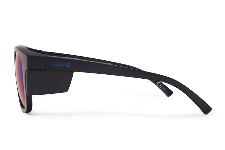 Z CRAFTER X SAFETY - MIRROR POLARISED MATT BLACK BLACK BLINKER