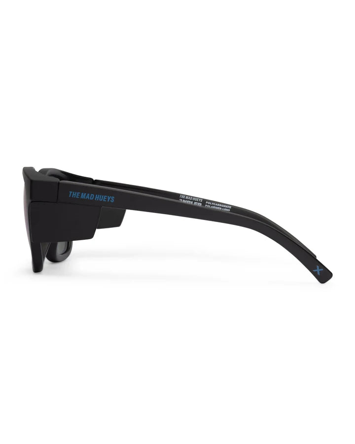 X ANGLER X - BLUE MIRROR POLARISED MATT BLACK