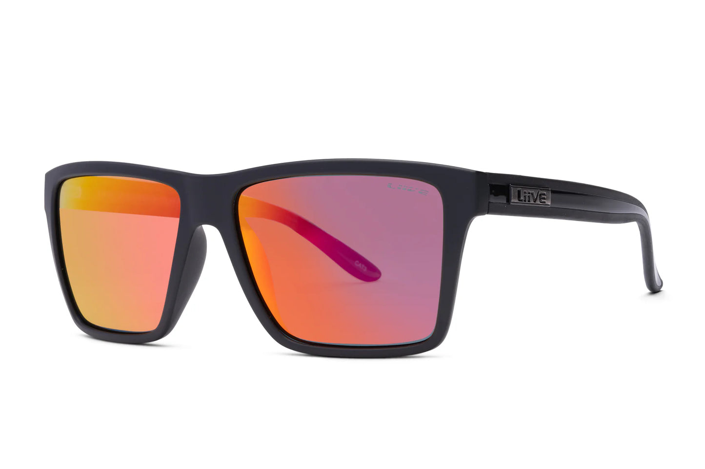 BAZZA - MIRROR POLARISED TWIN BLACKS