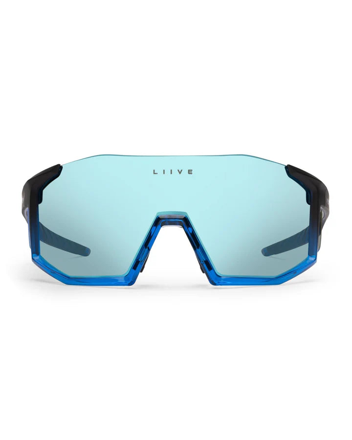 X HALO X - SKY BLUE MIRROR XTAL BLUE / MATT BLACK