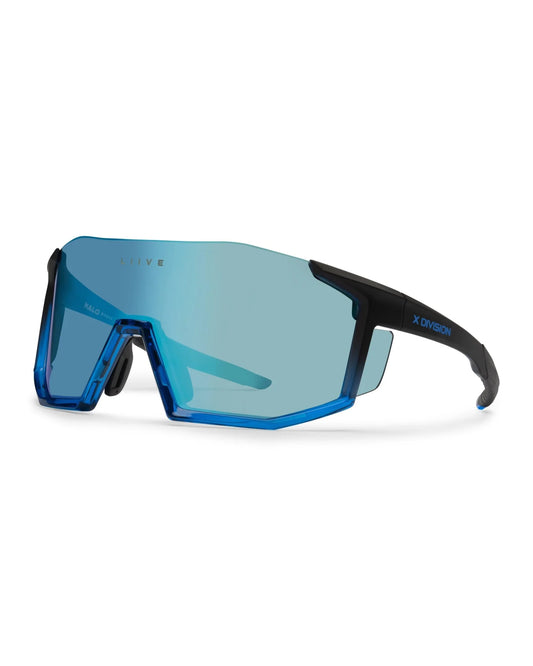 X HALO X - SKY BLUE MIRROR XTAL BLUE / MATT BLACK