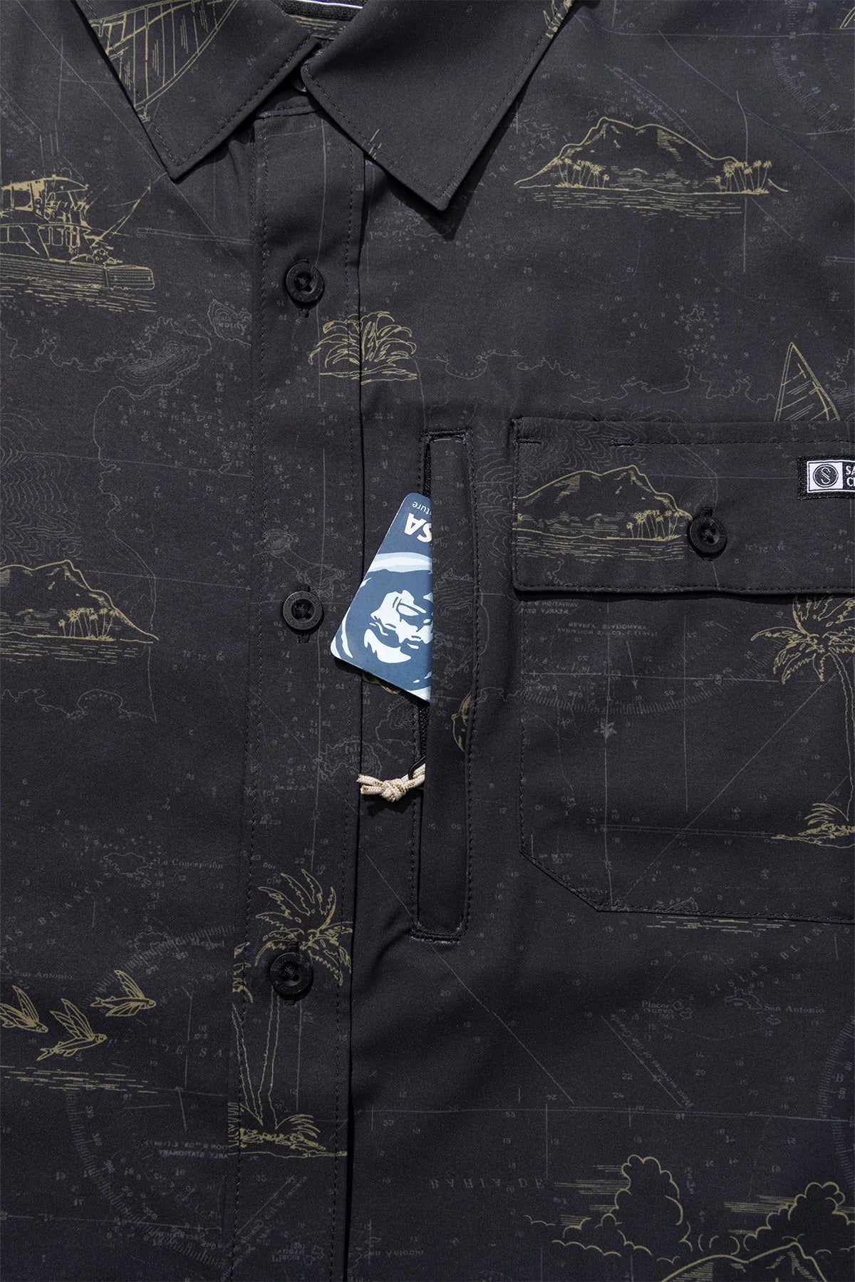HELMSMAN UV BUTTON UP