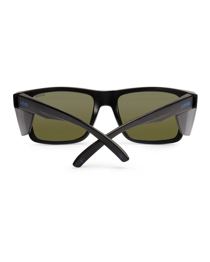 X JONNY BROOKS X - BLUE MIRROR POLARISED MATT BLACK
