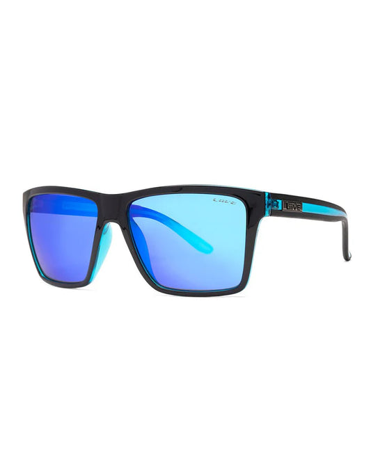 LAGUNA - BLUE MIRROR BLACK XTAL NEON