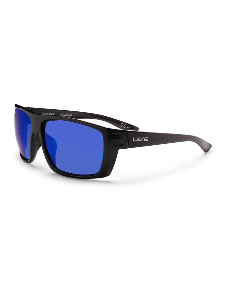 X MORTEN X - BLUE MIRROR POLARISED BLACK BLUE