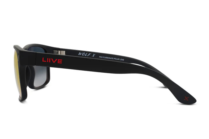 WOLF - MIRROR POLARISED MATT XTAL BLACK